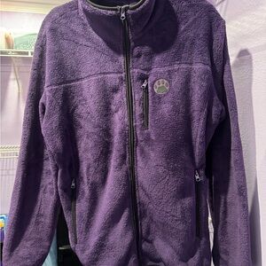 Royal purple fleece, unworn, XL/1X